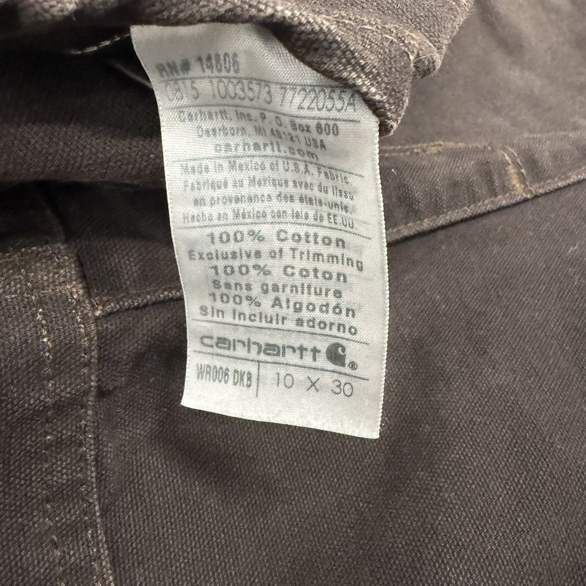 Carhartt Carhartt Double Knee Overalls Size US 30 / EU 46 - 5 Thumbnail