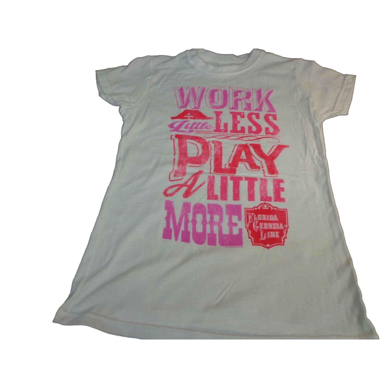 Tultex Florida Georgia Line Play A Little More Concert Tour T Shirt Women's Small N8 Size S / US 4 / IT 40 - 1 Thumbnail