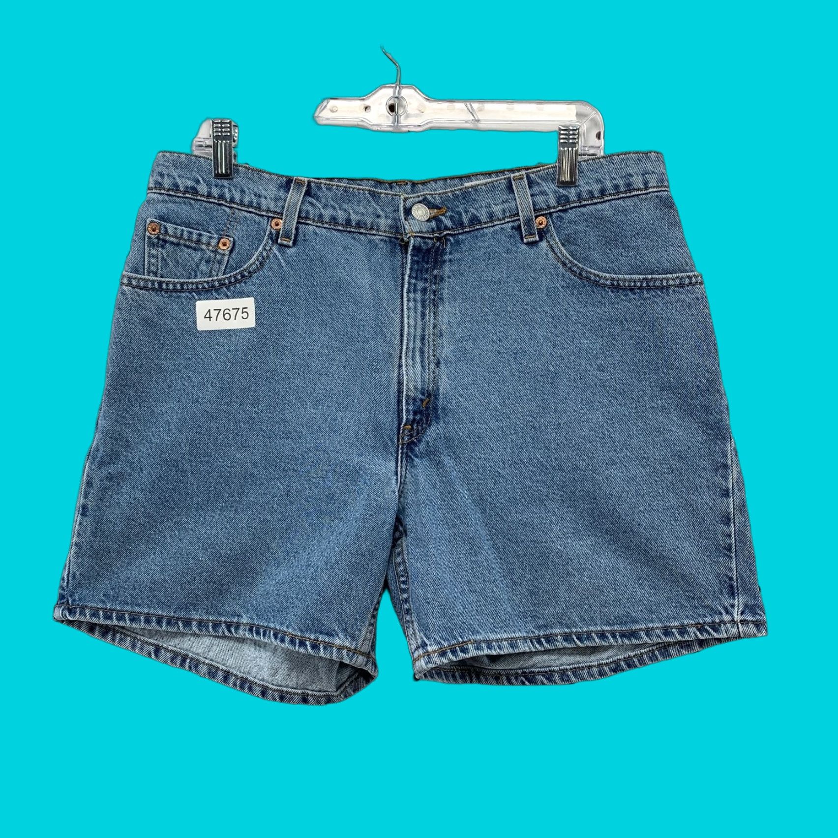 Levi's Vintage Levi's Denim Shorts Womens 14 34x5.5 Blue 90s Jorts Made USA Levi's Denim Shorts Womens 14 34x5.5 Blue 90s Jorts Made USA Size 36" / US 14 / IT 50 - 1 Thumbnail