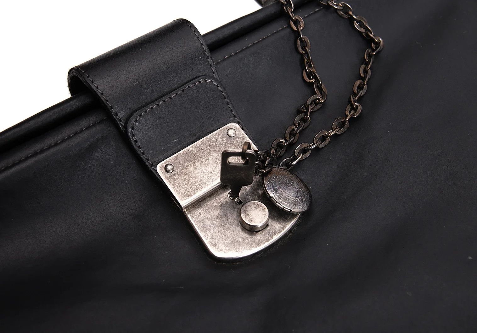 Jean Paul Gaultier Coated Doctor Bag in Black with Minor Scratches Size ONE SIZE - 12 Thumbnail