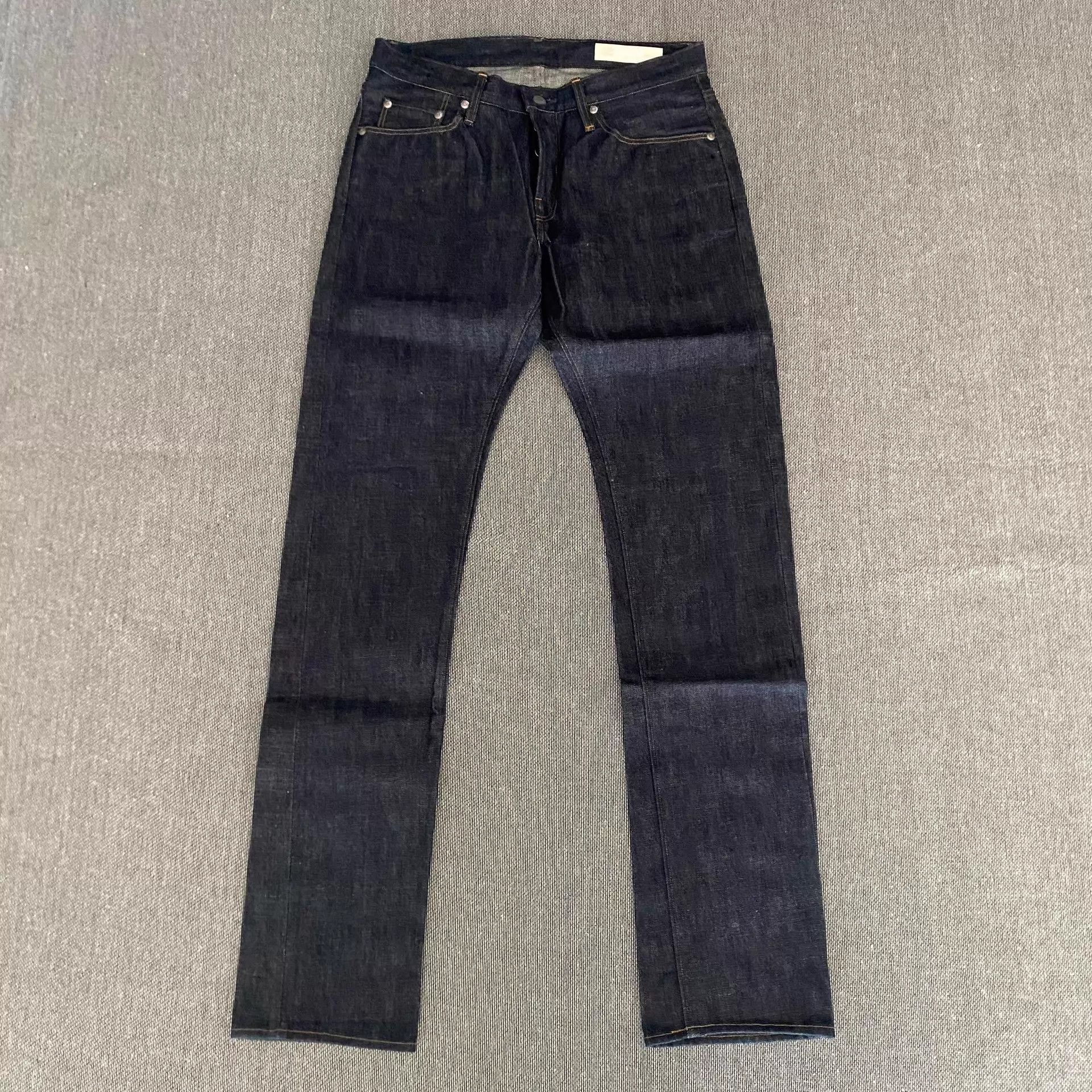 Big John Big John R009 Sakamoto Blue Dye Raw Denim Jeans UW 31 Size US 31 - 2 Thumbnail