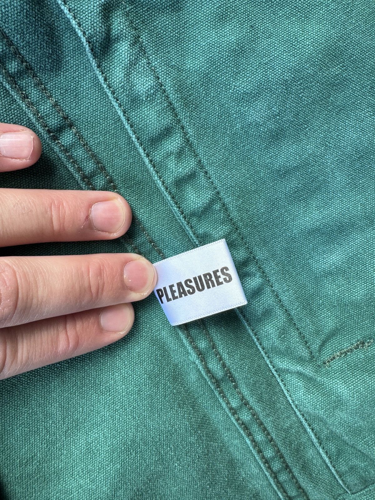 Pleasures PLEASURES x Sonic Youth Dirty Work Jacket Green Size US M / EU 48-50 / 2 - 6 Thumbnail