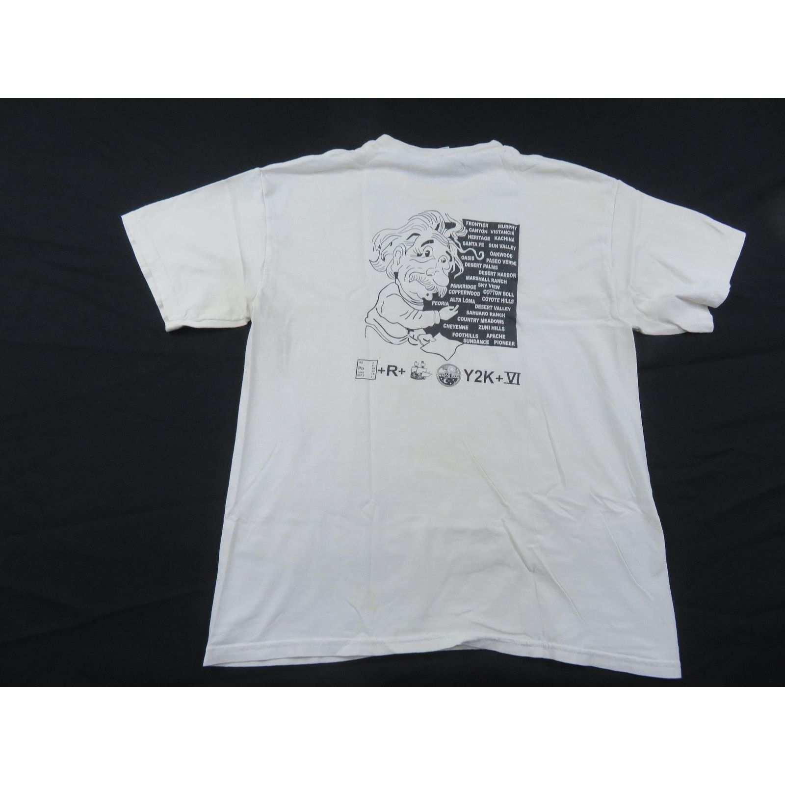Gildan Einstein "Mind Over Matter" Graphic T-Shirt, Sz M Y2K Size US M / EU 48-50 / 2 - 2 Thumbnail