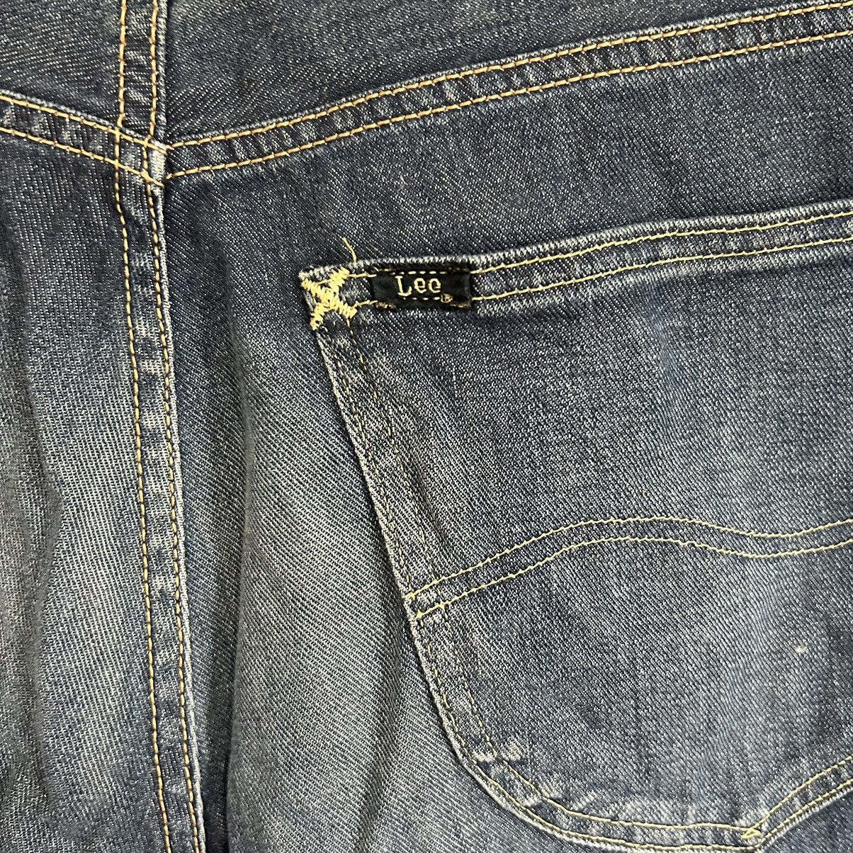 Lee Vintage Lee 101 Regular Narrow Japanese Distressed Denim Size US 30 / EU 46 - 12 Thumbnail