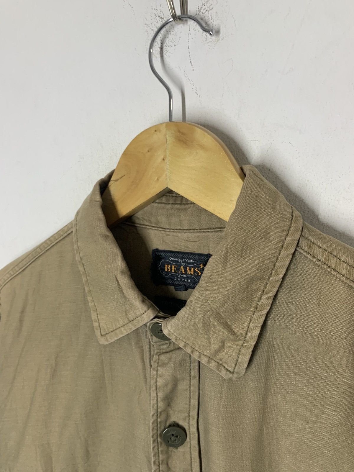 Beams Plus Beams Plus Military Navy Overshirt Size US M / EU 48-50 / 2 - 6 Thumbnail