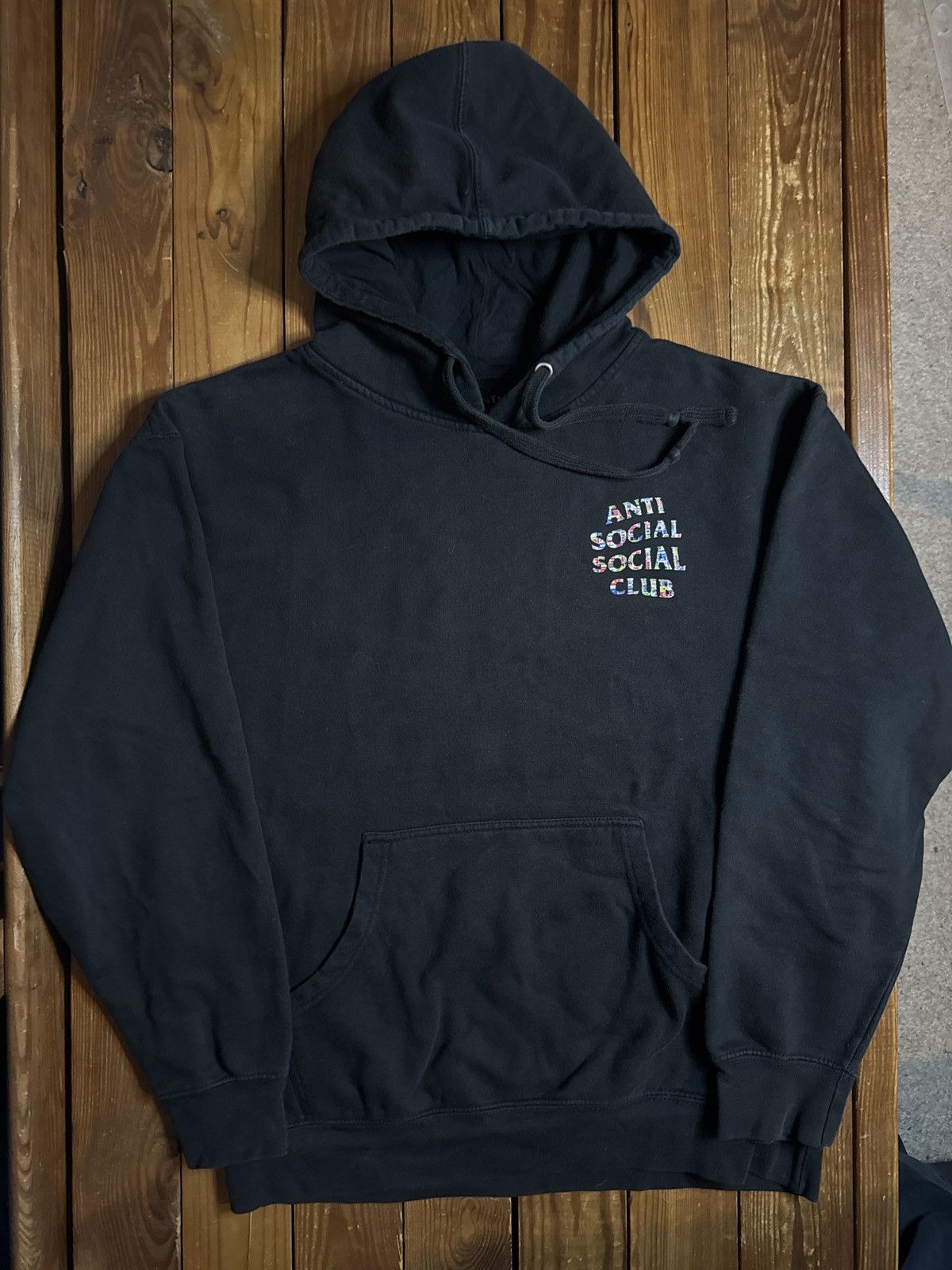 Anti Social Social Club Anti Social Social Club Black Flag Hoodie Size US L / EU 52-54 / 3 - 2 Thumbnail