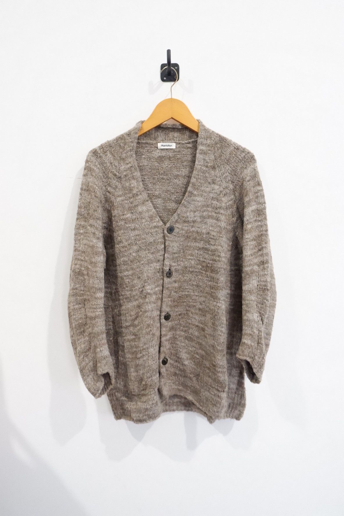 Issey Miyake Vintage Plantation By Issey Miyake Wool Mohair Cardigan Size US M / EU 48-50 / 2 - 1 Thumbnail