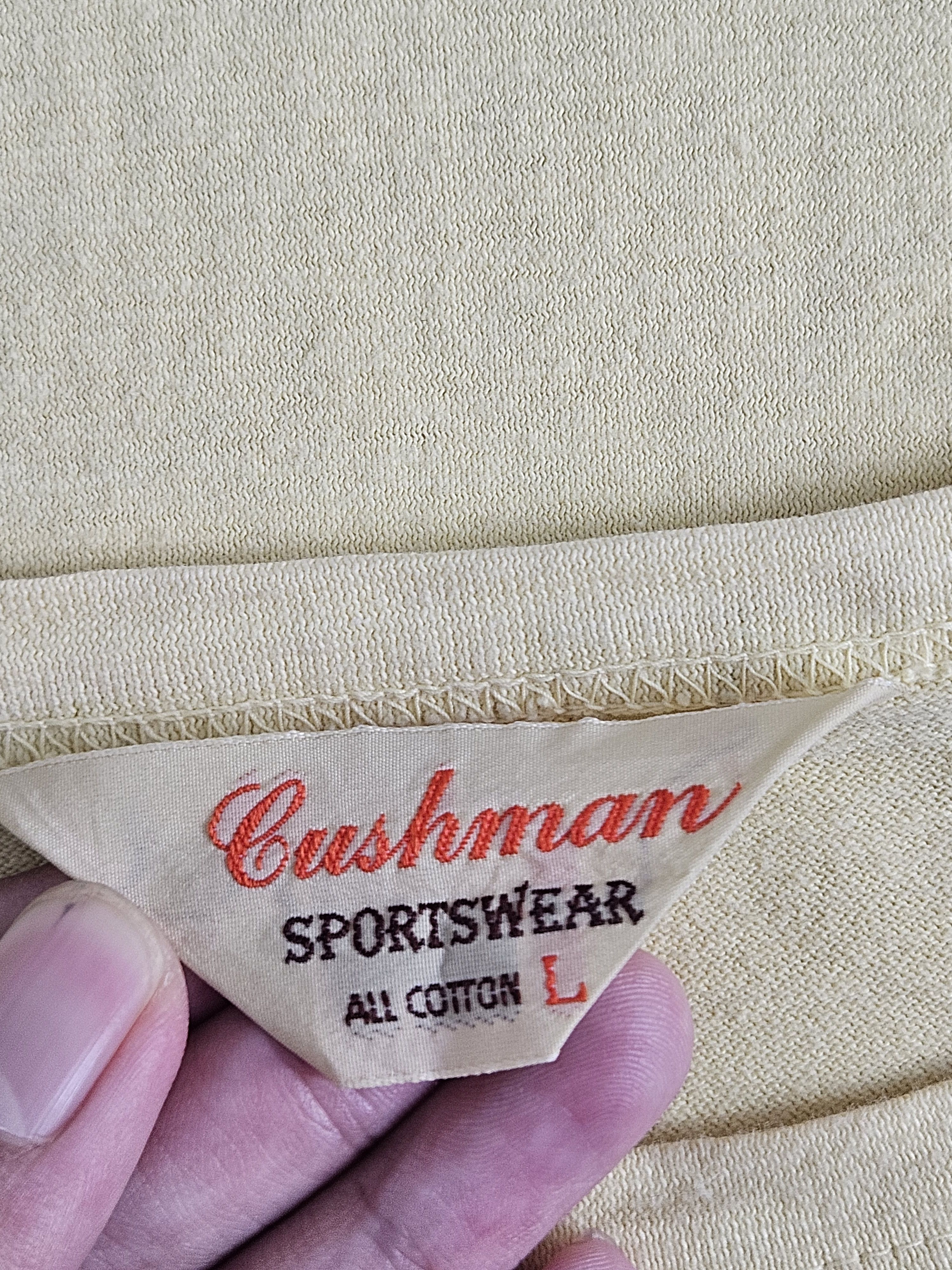 Cushman Vintage Cushman Desert Turkies pocket sportswear shirt Size US L / EU 52-54 / 3 - 4 Thumbnail