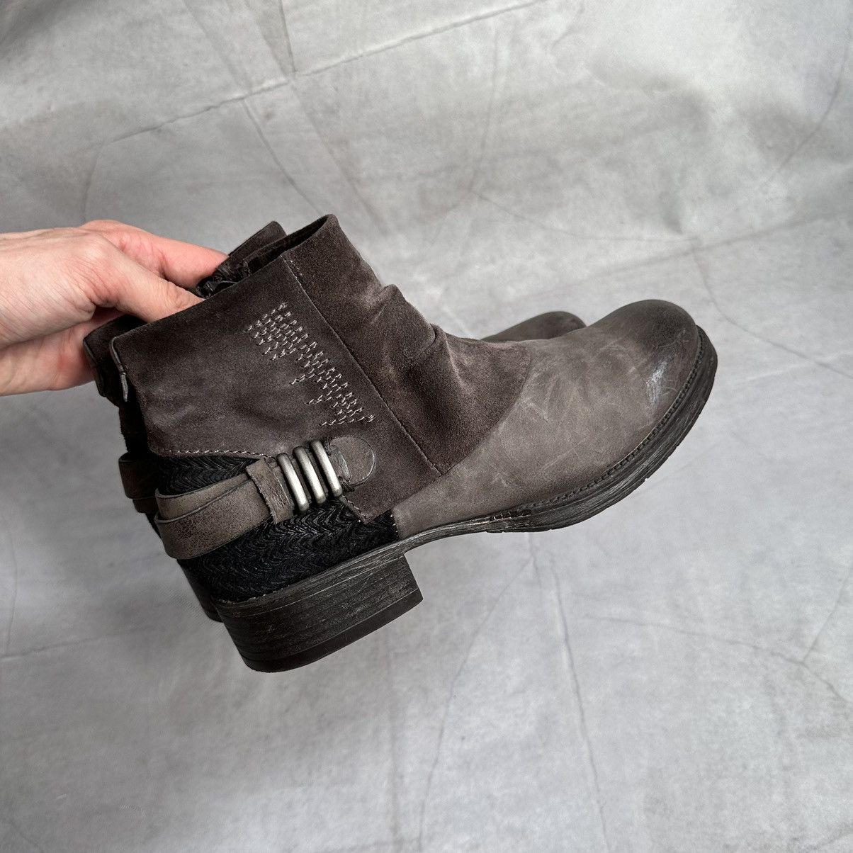 Dirk Bikkembergs Vintage AS 98 Style Ankle Boots Rick Owens Vibe Size US 8 / IT 38 - 16 Thumbnail