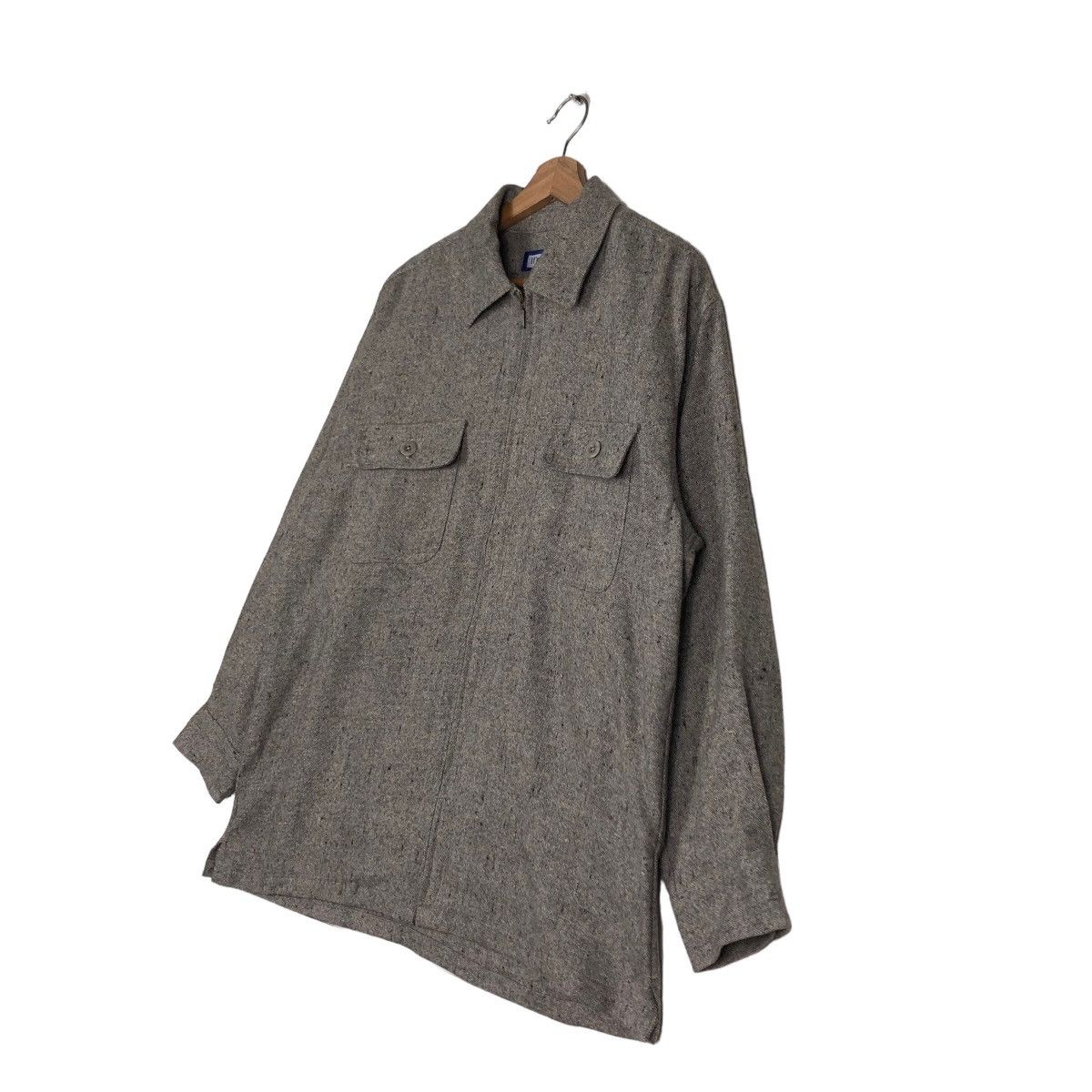 Issey Miyake 🔥Vintage Wool Jacket Biker Reed London Herringbone Size US M / EU 48-50 / 2 - 2 Thumbnail