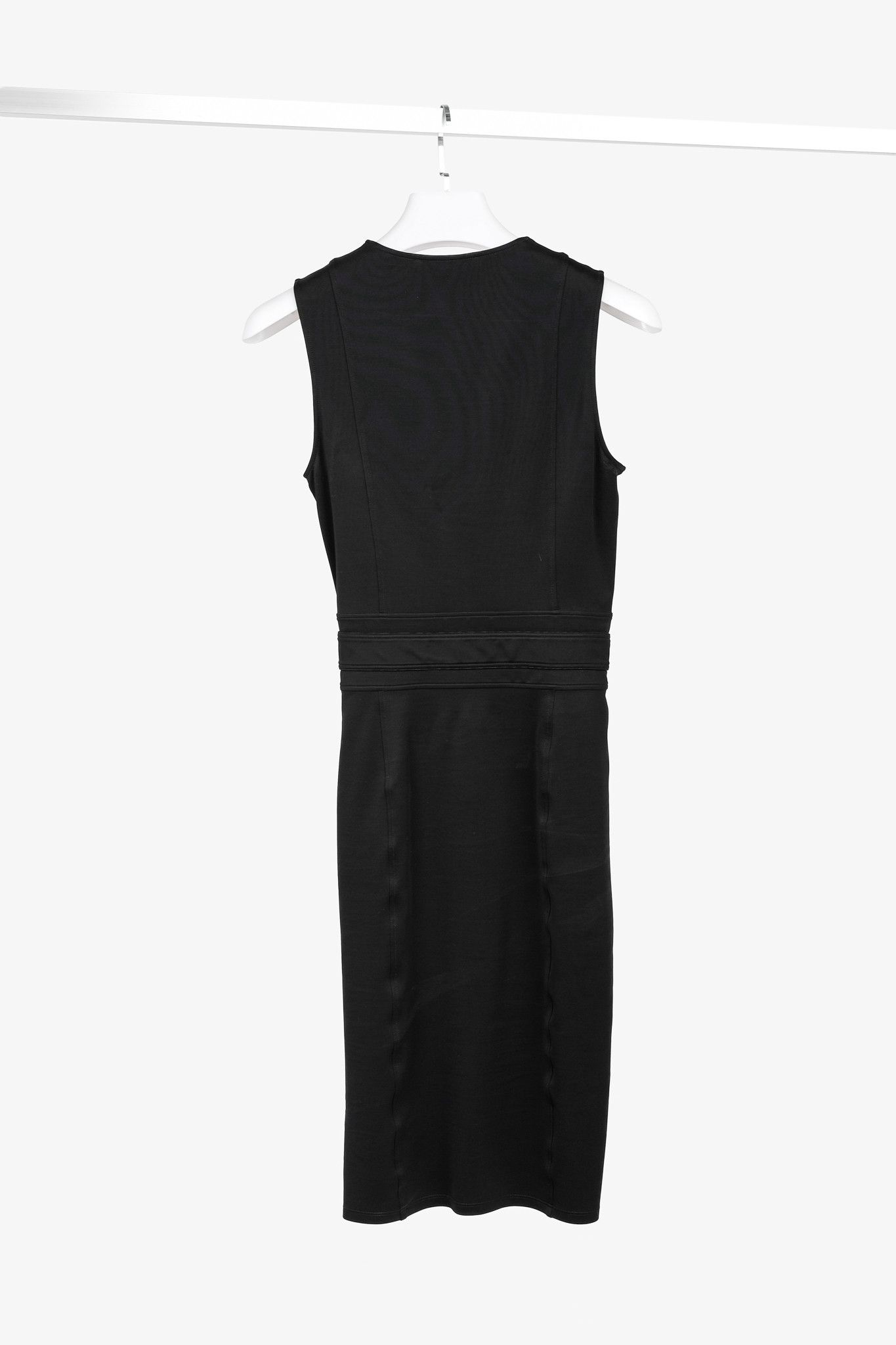 Gucci Gucci Resort 2007 Black Jersey Horsebit-Buckle Dress Size M / US 6-8 / IT 42-44 - 2 Thumbnail