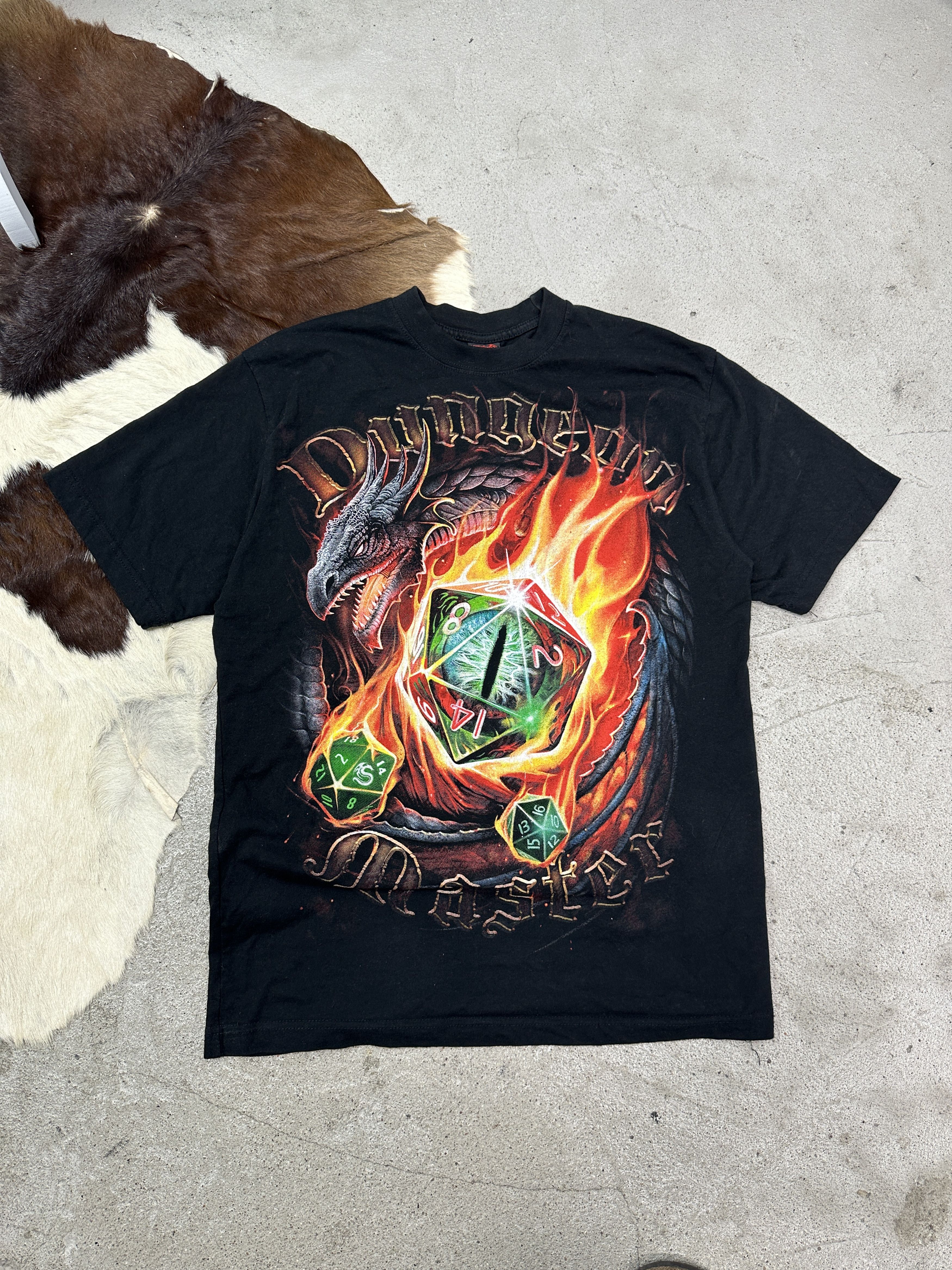 Vintage Vintage Casual Streetwear Dragon Print T-shirt Y2K Size US L / EU 52-54 / 3 - 1 Thumbnail