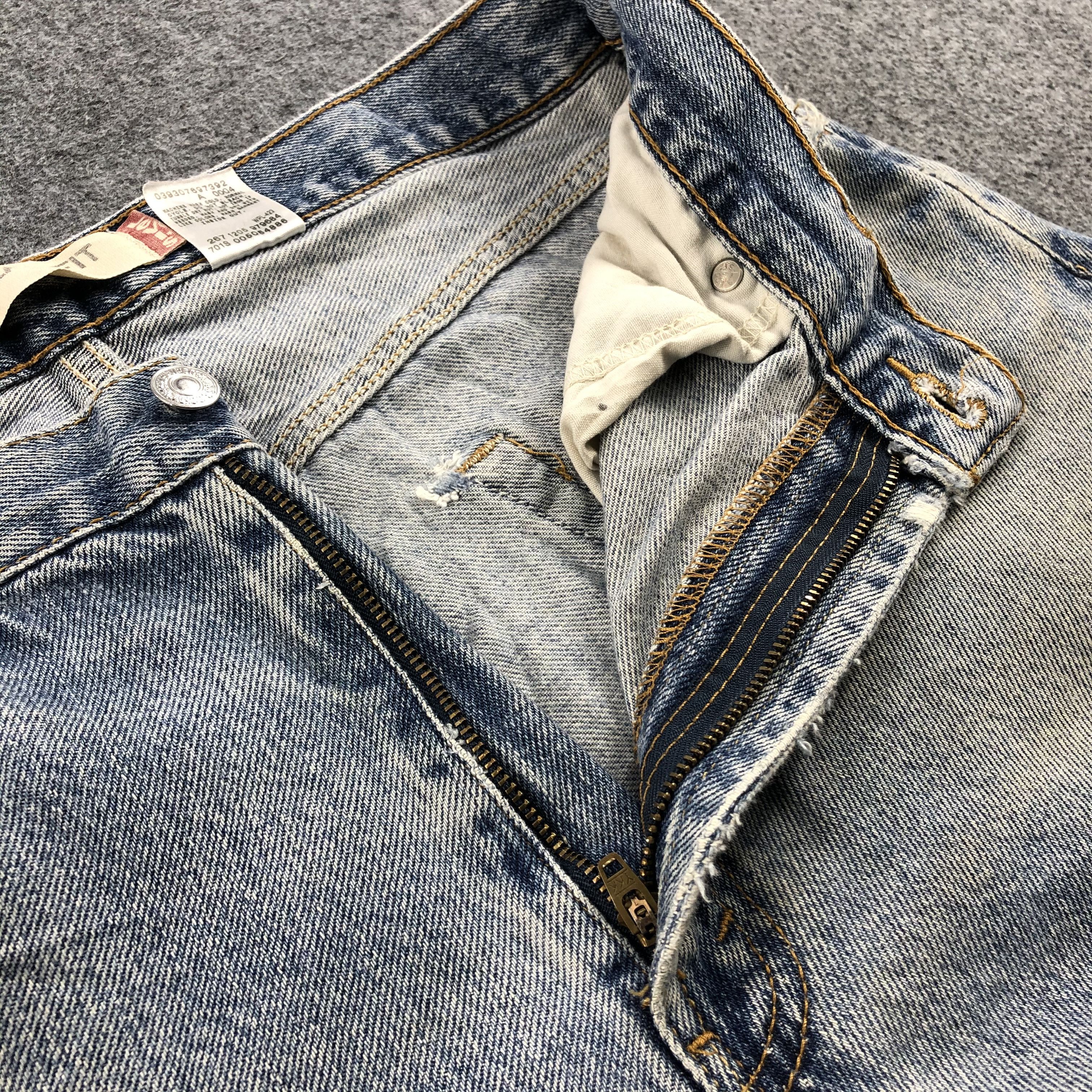 Levi's × Vintage Vintage Distress Levis 505 Jeans-JM1276 Size US 32 / EU 48 - 8 Thumbnail