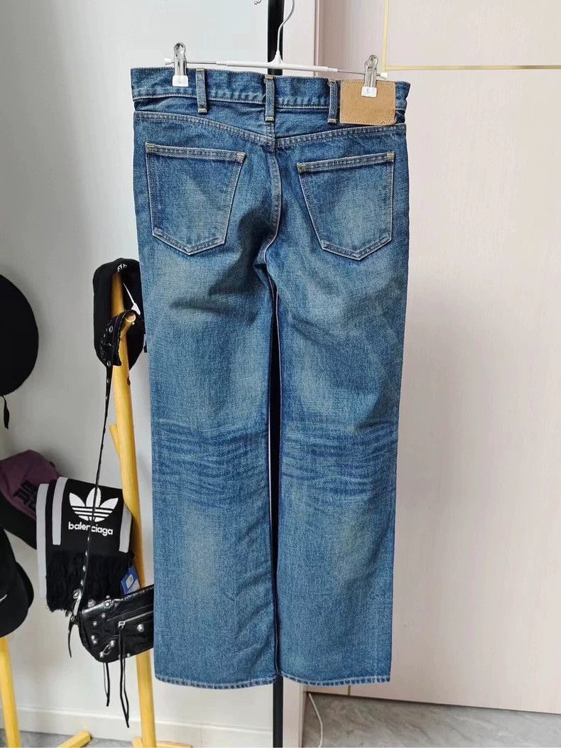 Celine Celine SS23 Low Rise Flared Denim Pants Size US 26 / EU 42 - 2 Thumbnail