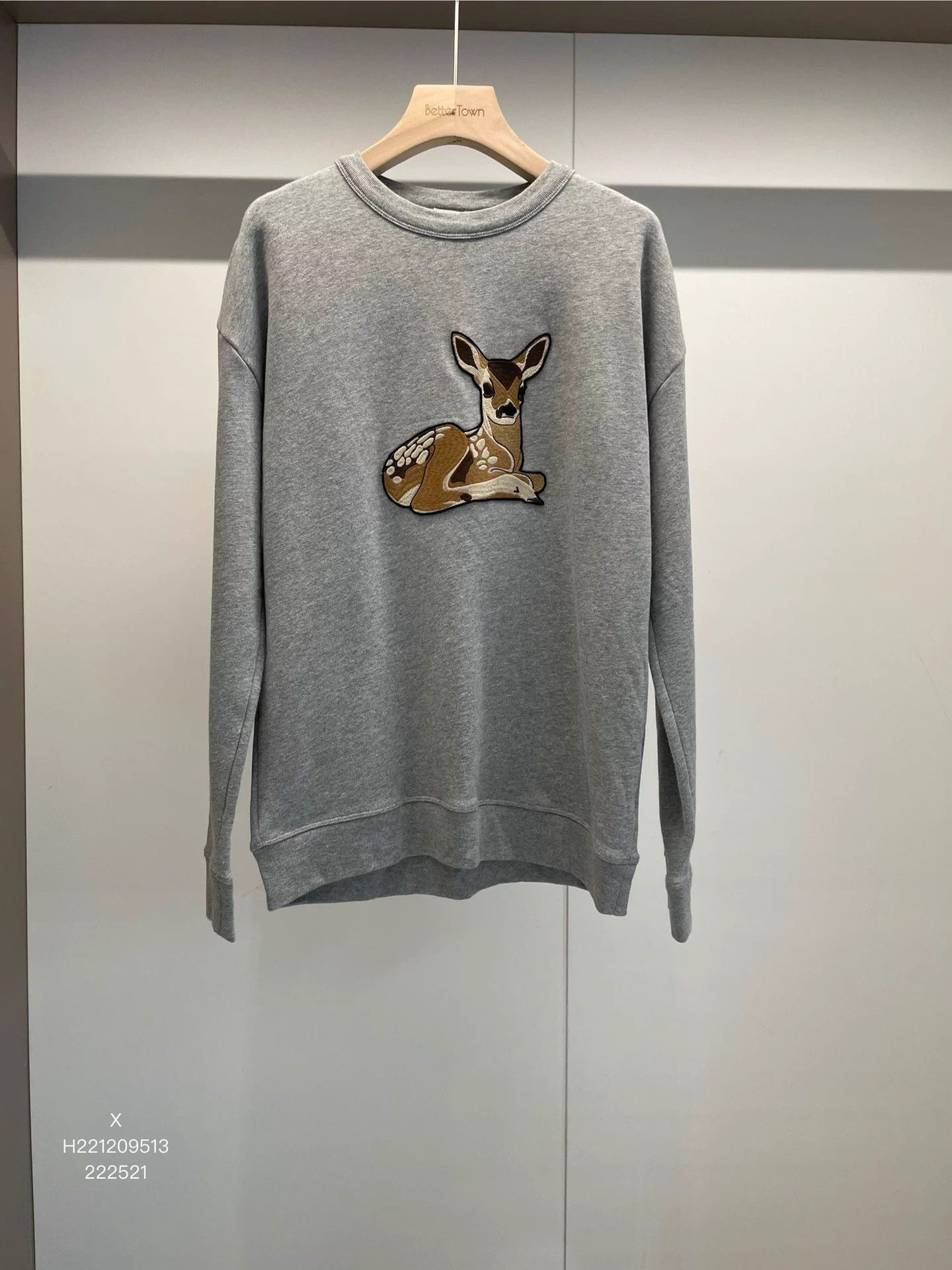 Burberry Burberry Gray Cotton Sweatshirt 14Y Size XXS / US 00 / IT 34 - 1 Thumbnail