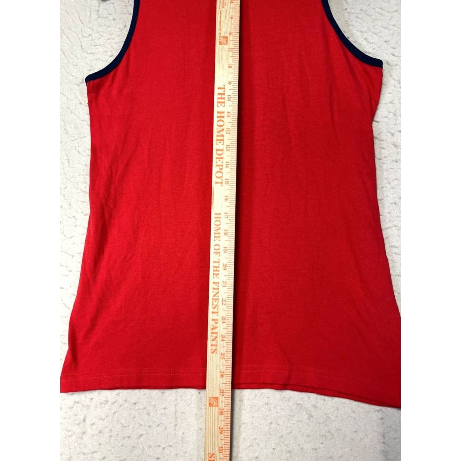 Budweiser Budweiser Sleeveless Red Tank Top Mens M Cotton Polyester Blend Graphic Print T-Shirt Regular Size Red Summer Spring Men Mens Size US M / EU 48-50 / 2 - 3 Thumbnail
