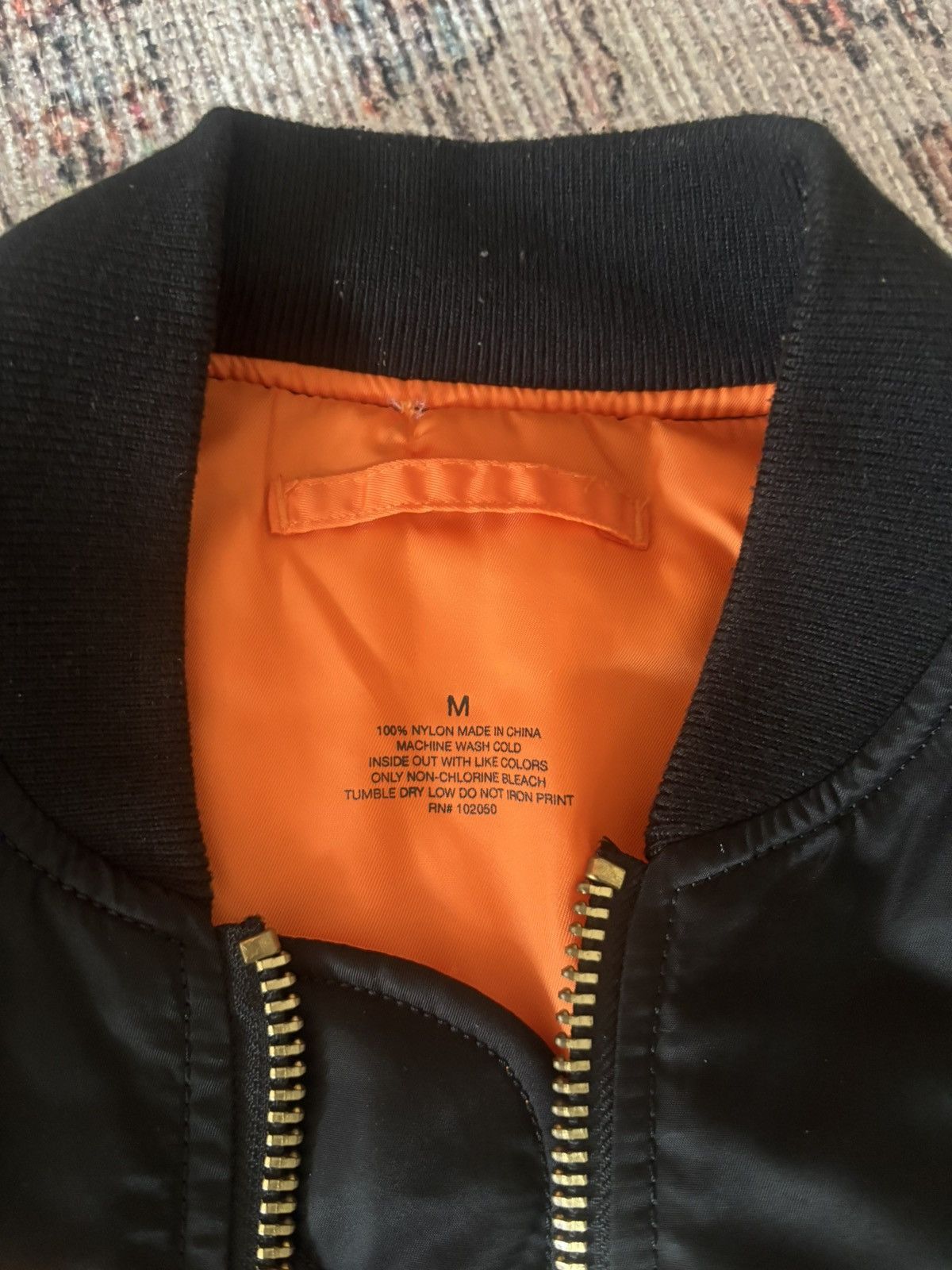 Alpha Industries × Playboi Carti Alpha Industries VSECURITY Bomber Jacket Size US M / EU 48-50 / 2 - 4 Thumbnail