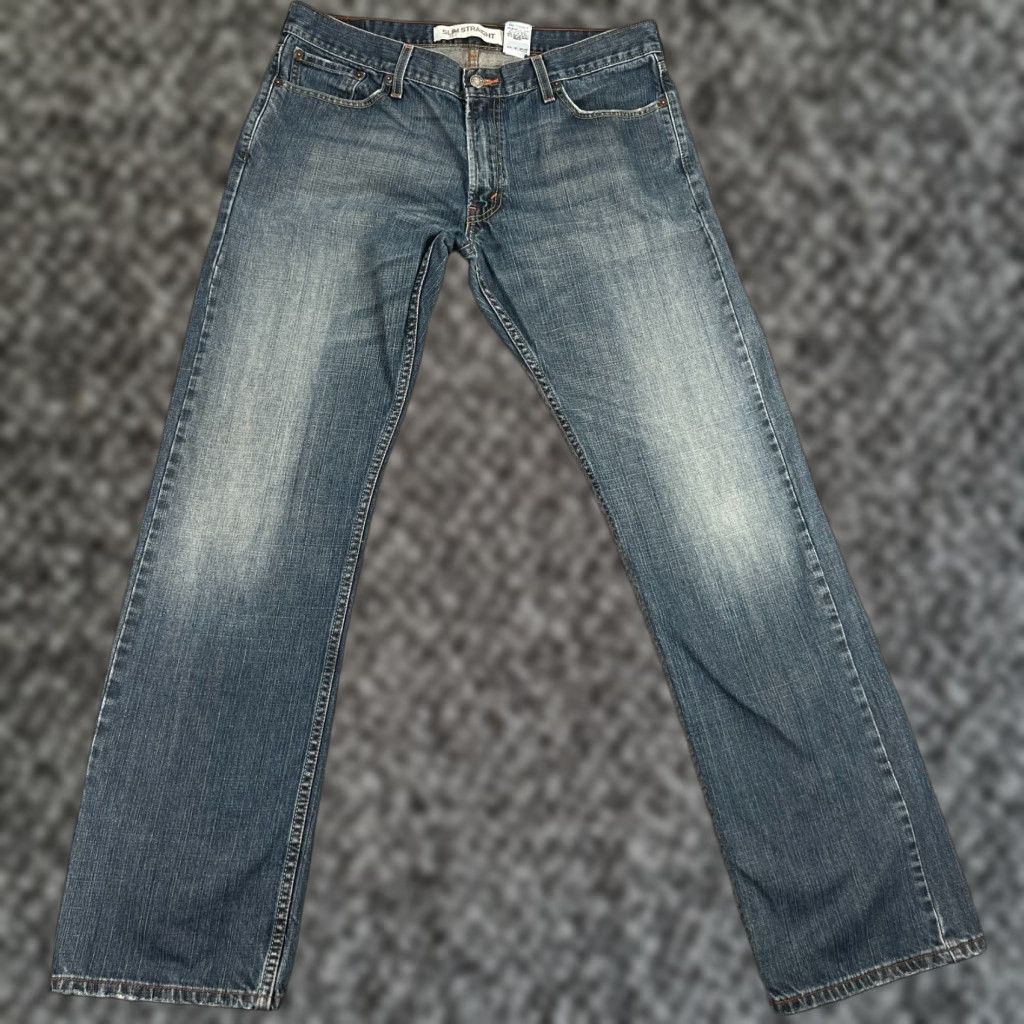 Levi's VINTAGE Levi's 514 Jeans Men 36x34 Slim Straight Medium Wash Cotton Size US 36 / EU 52 - 1 Thumbnail