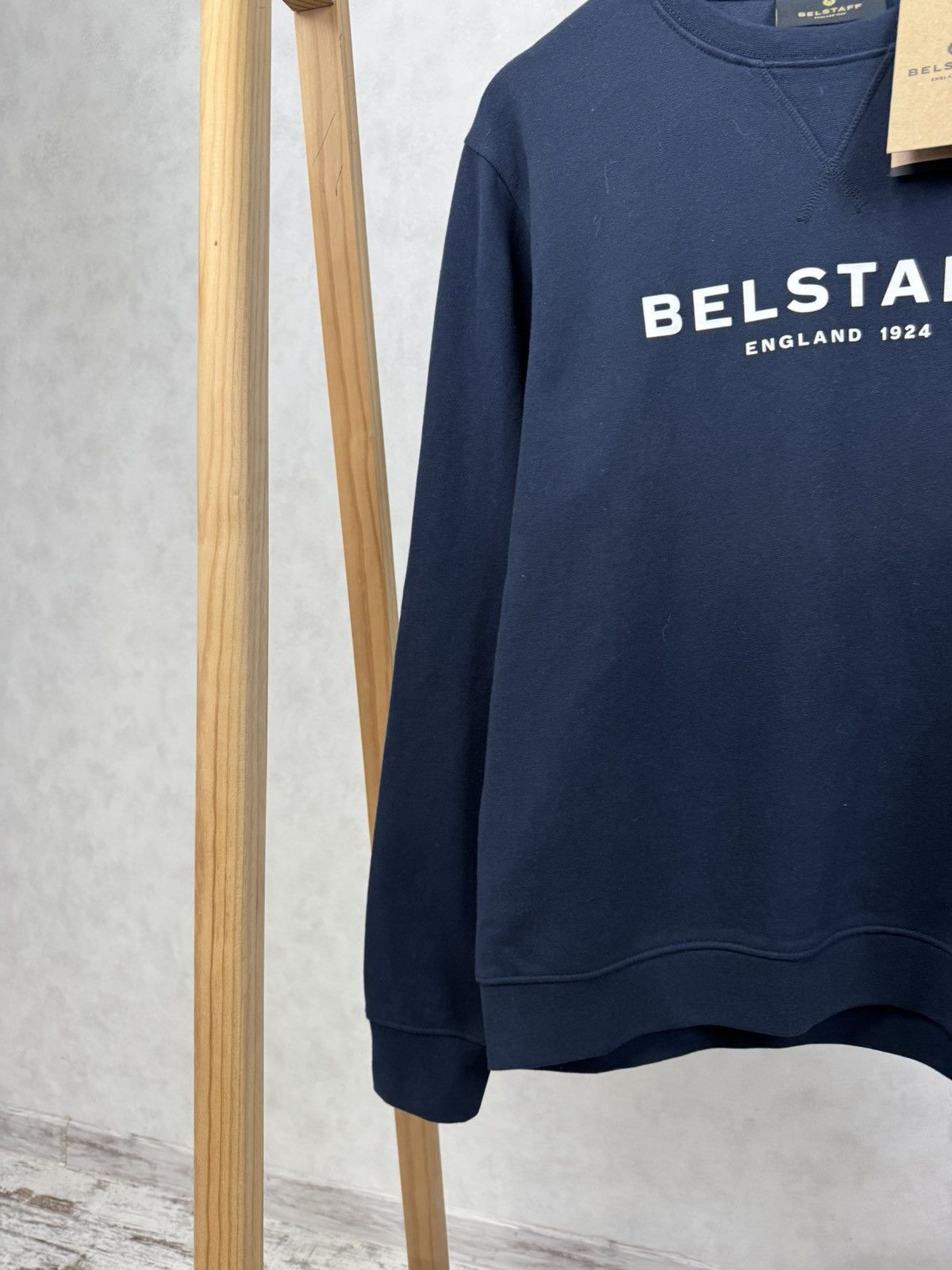 Belstaff Belstaff crew neck signature sweatshirt Size US L / EU 52-54 / 3 - 3 Thumbnail