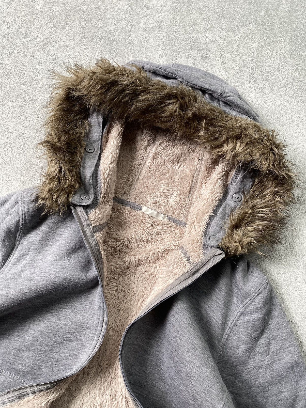 If Six Was Nine × Japanese Brand × Le Grande Bleu (L.G.B.) japanese fur hoodie if six was nine style vkei Size US L / EU 52-54 / 3 - 5 Thumbnail
