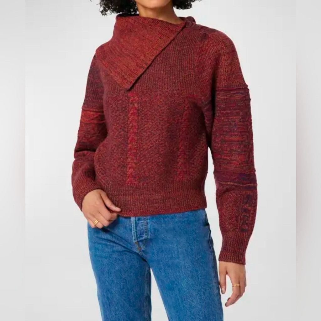 Joie Joie jemel turtleneck wool sweater size large Size L / US 10 / IT 46 - 1 Thumbnail