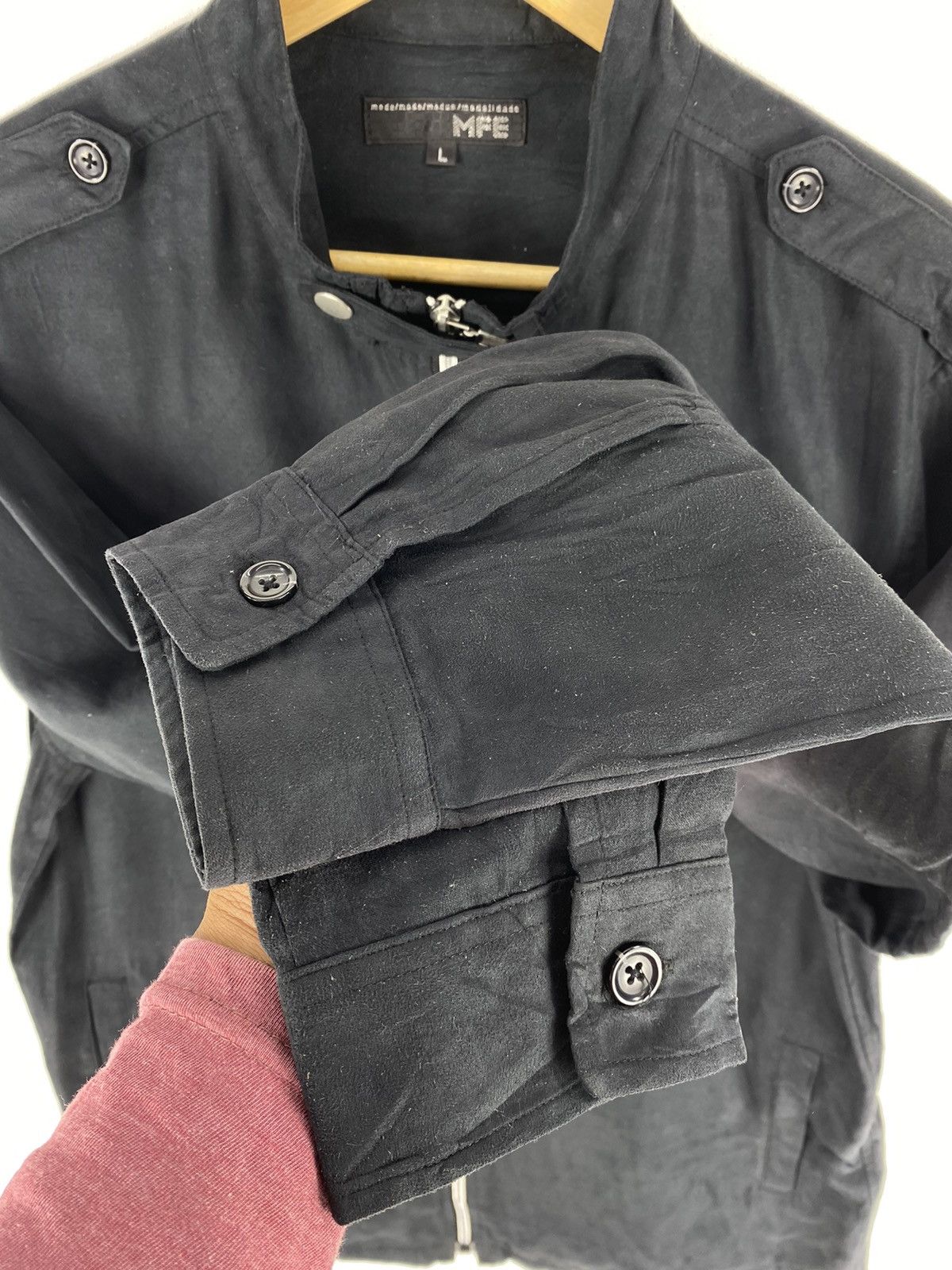 Japanese Brand Vintage Japanese MFE Zipper Jacket Size US S / EU 44-46 / 1 - 10 Thumbnail