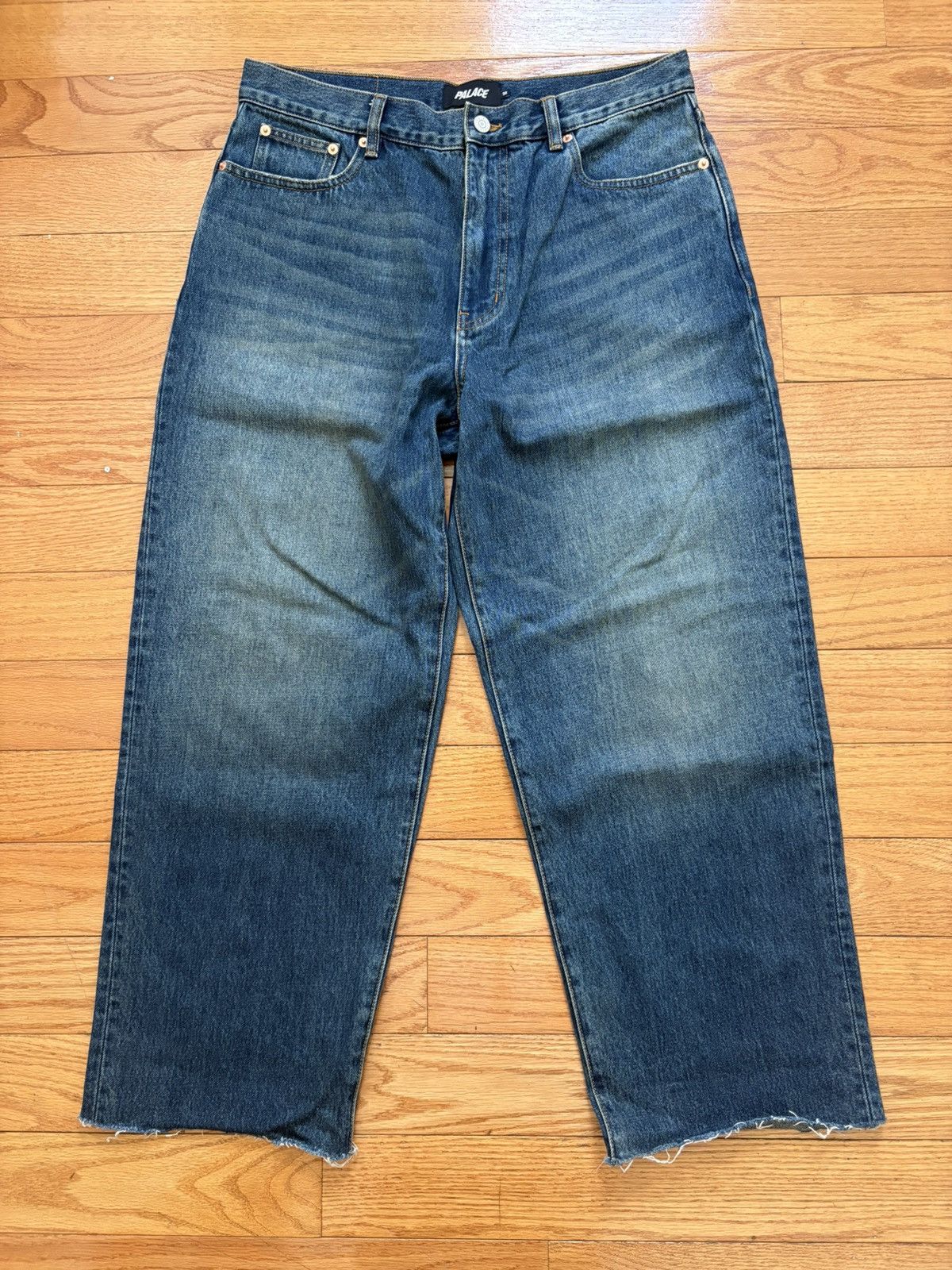 Palace Skateboard P90 BAGGY JEAN DARK STONE WASH