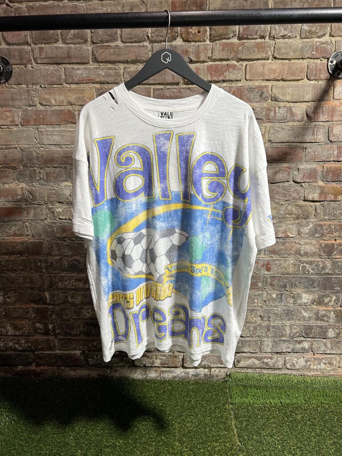 Vale Vale State Soccer Tee White Sz. L Size US L / EU 52-54 / 3 - 1 Thumbnail