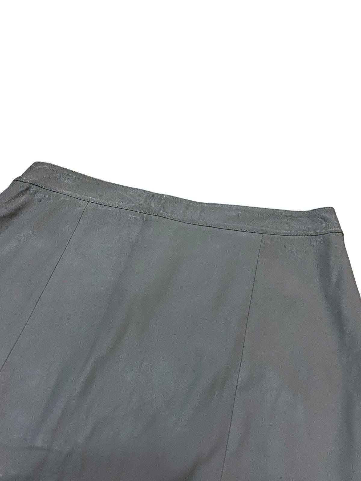 Dior F/W 04 Hardcore Zip Leather Skirt Size 27" / US 4 / IT 40 - 12 Thumbnail
