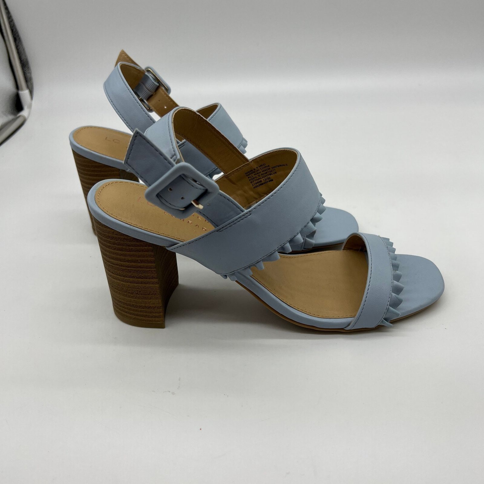 Other LC Lauren Conrad Women Shoes Size 9.5 Blue Heel Slip On Size US 9.5 / IT 39.5 - 11 Thumbnail