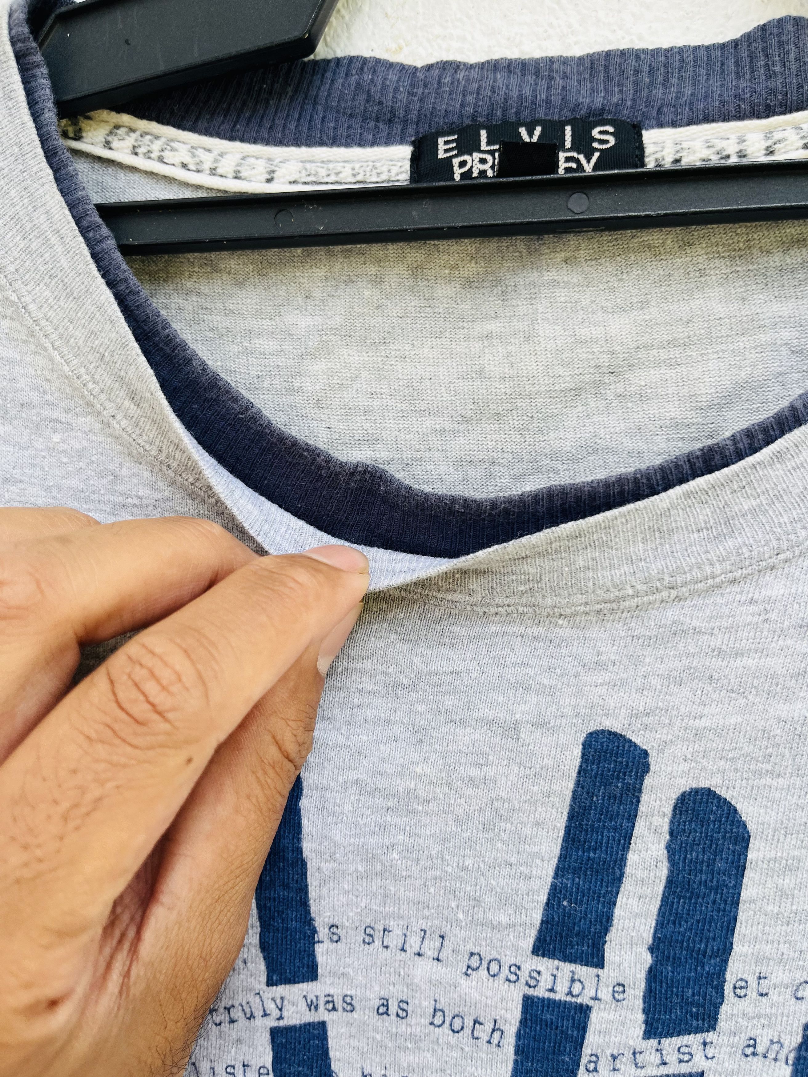 Band Tees × Vintage Vintage Elvis Presley Famous Artist Fashion Style Size US L / EU 52-54 / 3 - 9 Thumbnail