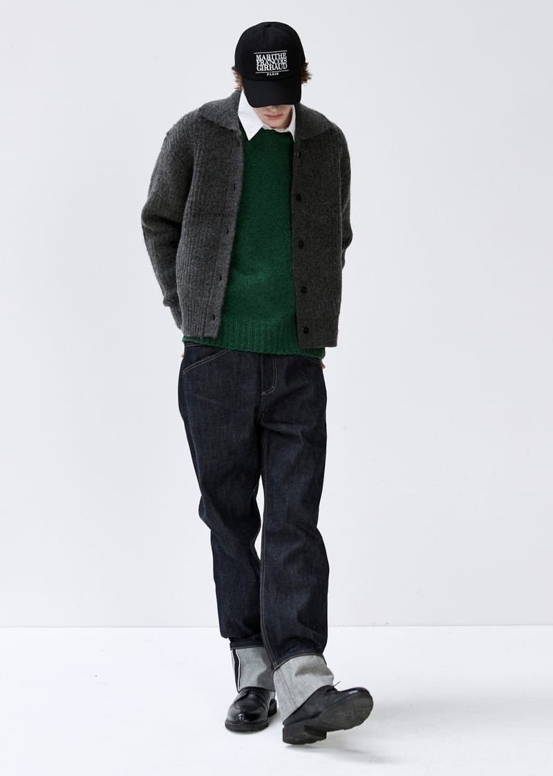 Marithe + Francois Girbaud Marithe Francois Gibround Mohair knit Button Cardigan Size US L / EU 52-54 / 3 - 1 Thumbnail
