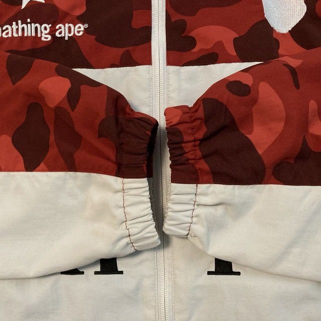 Bape BAPE STA Track jacket red camo x blue camo a bathing ape Size US XL / EU 56 / 4 - 5 Thumbnail