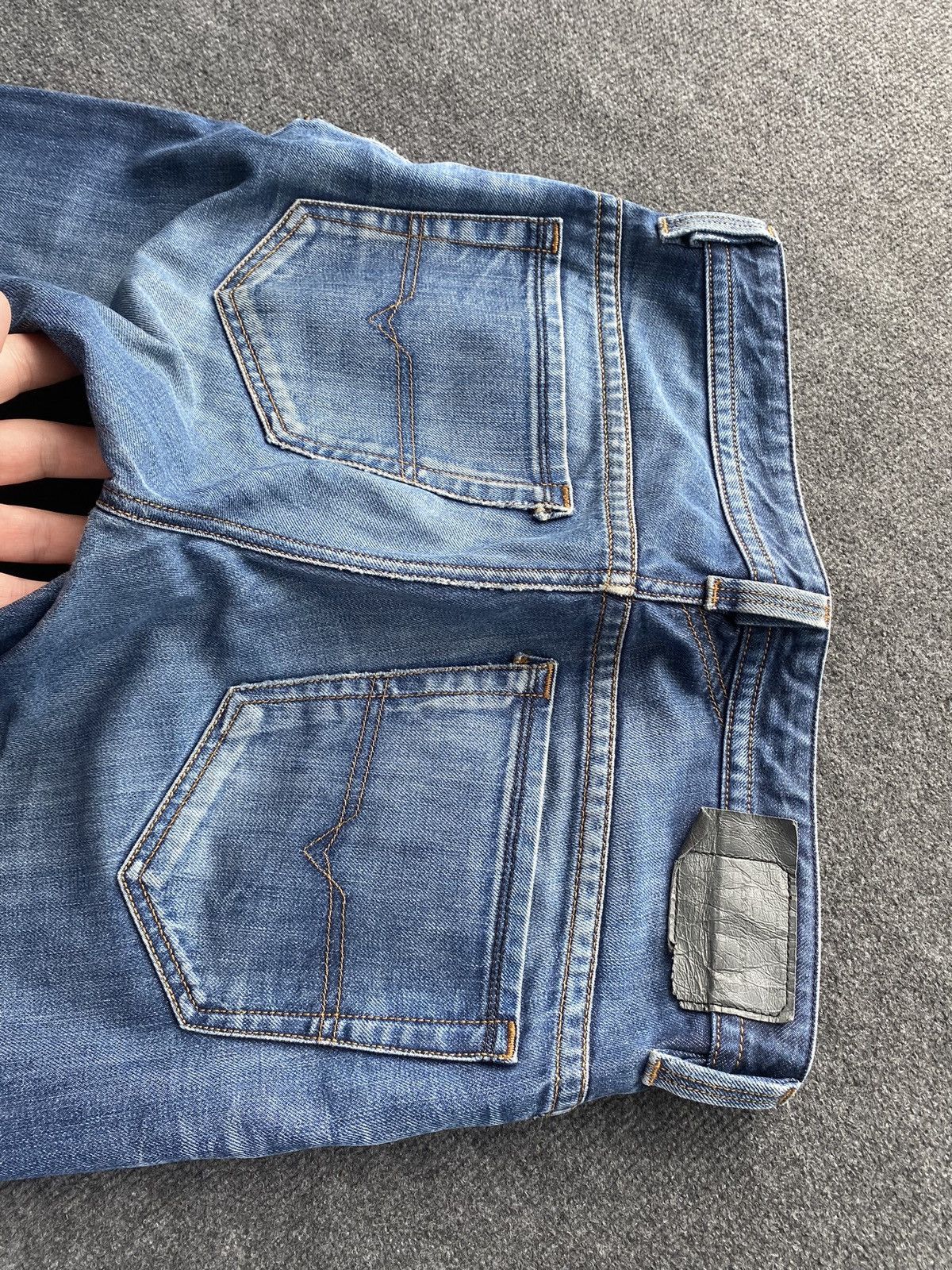 Diesel 🔥Opium Punk Diesel blue jeans thavar 31 mens Size US 31 - 16 Thumbnail