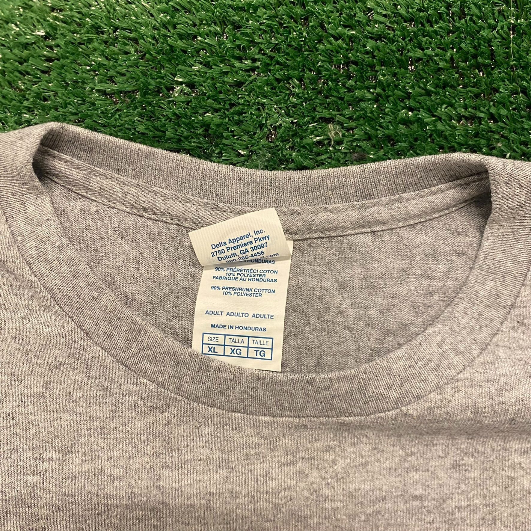 Delta Vintage Y2K Greece T-Shirt Gray Mediterranean Travel Souveni Size US XL / EU 56 / 4 - 3 Thumbnail