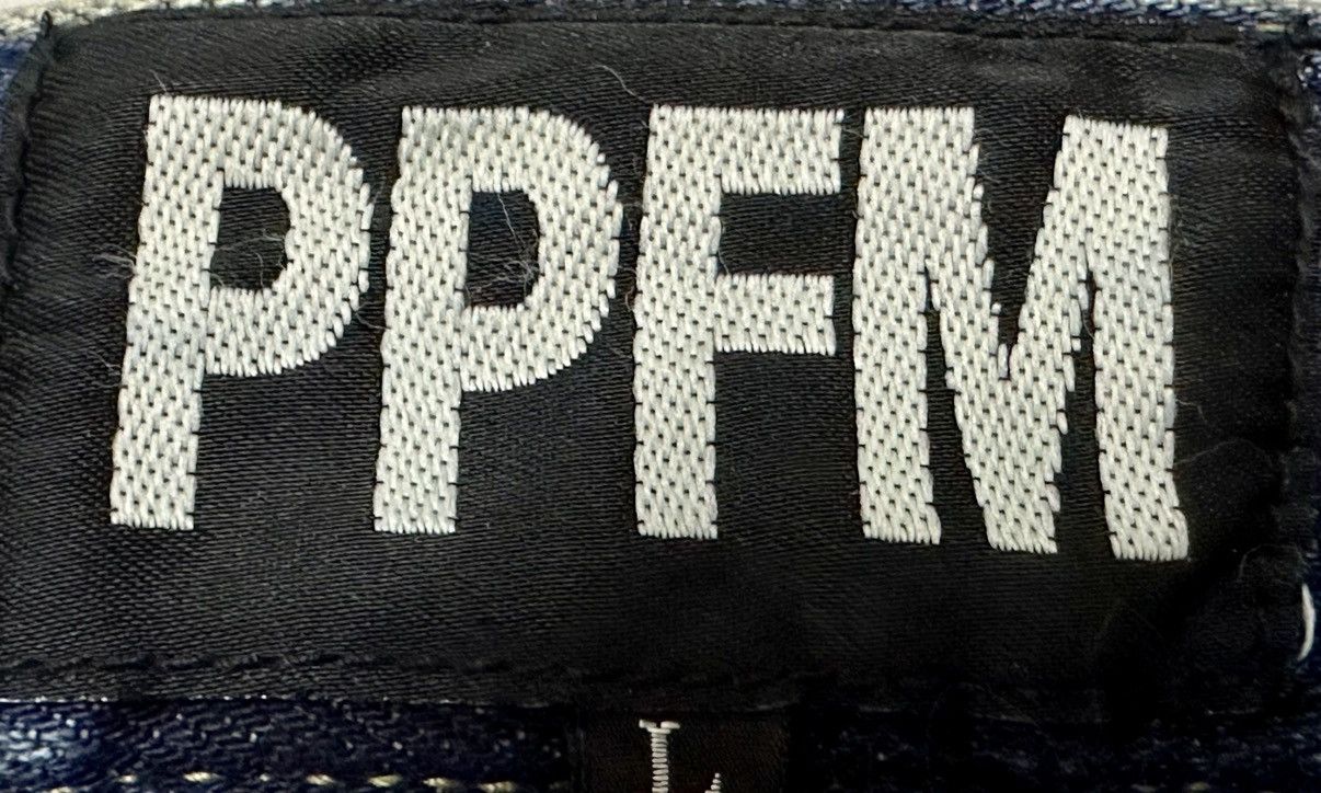 PPFM × Seditionaries PPFM Bondage Curve Banana Biker Denim Jeans Size US 34 / EU 50 - 16 Thumbnail