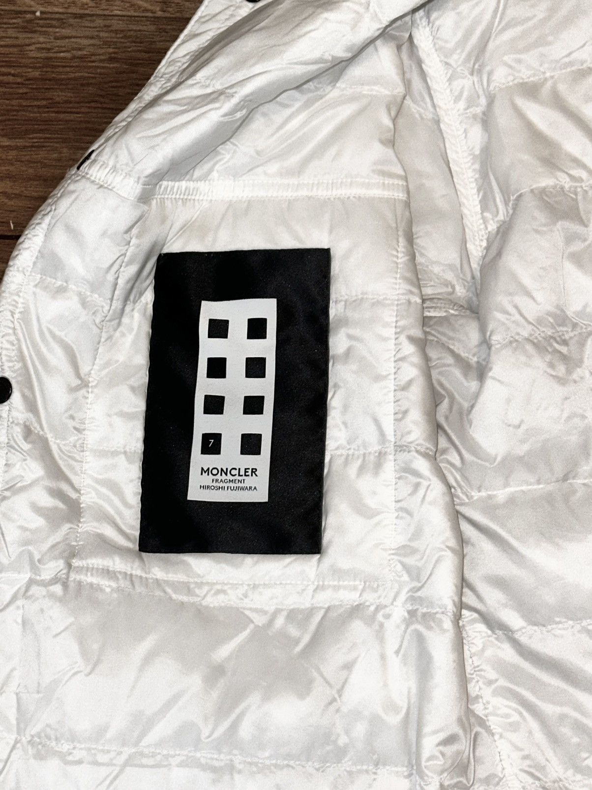 Moncler Moncler Lightweight Jacket Long Sleeve White Size US S / EU 44-46 / 1 - 11 Thumbnail