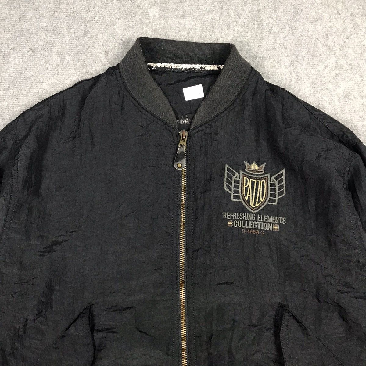 Japanese Brand PAZZO CLUB JAPANESE EMBROIDERY LOGO MA-1 STYLE JACKET Size US M / EU 48-50 / 2 - 3 Thumbnail