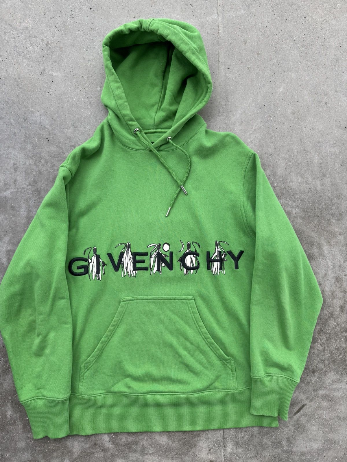 Givenchy x John Smith logo embroidered Hoodie