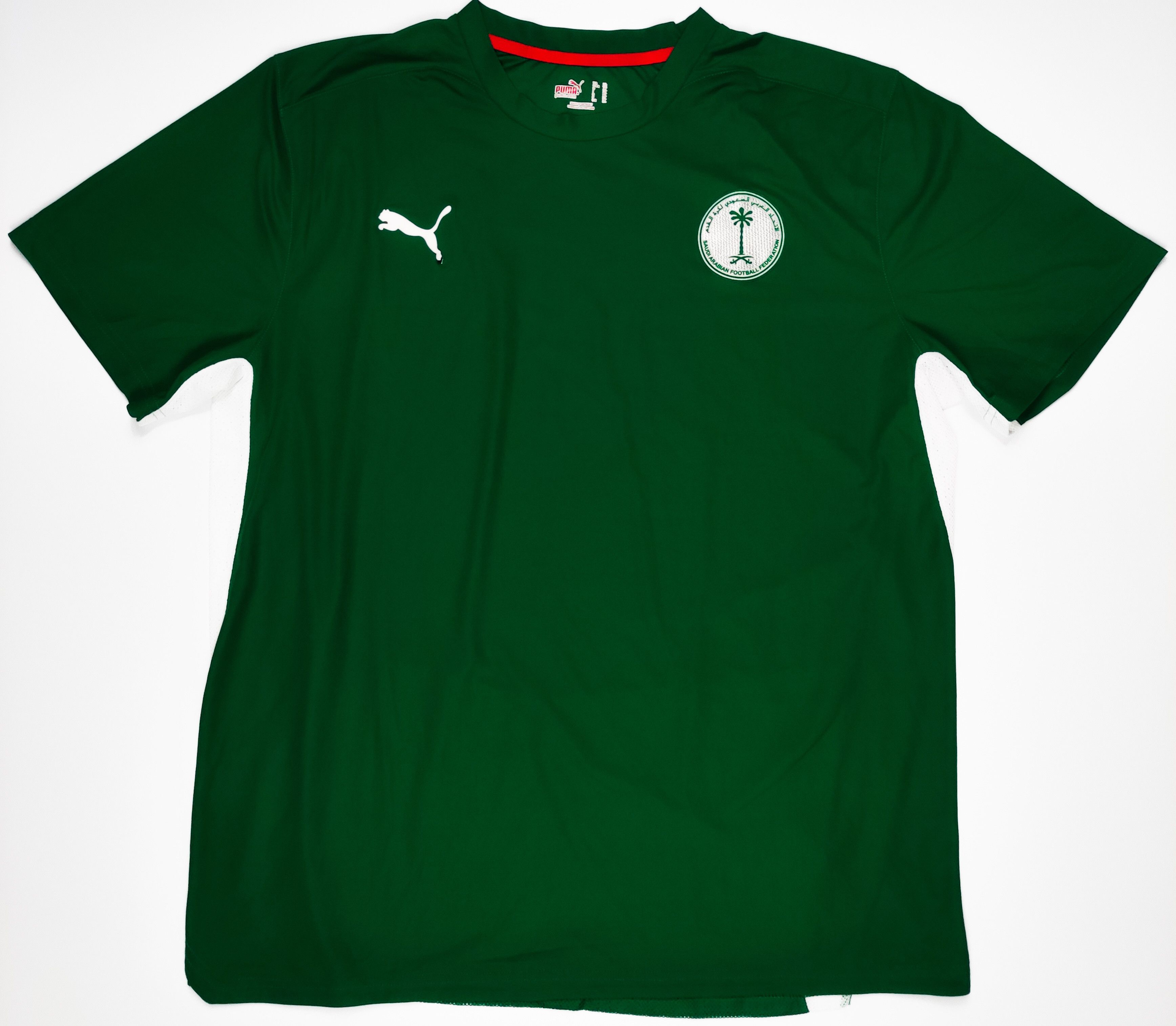 Puma Saudi Arabia Puma 2008 2009 2010 Training Shirt Jersey KSA Size US XL / EU 56 / 4 - 1 Thumbnail