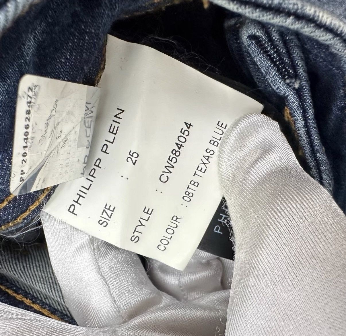 Philipp Plein Philipp Plein Ripped Jeans J42 Size 25" / US 0 / IT 36 - 5 Thumbnail