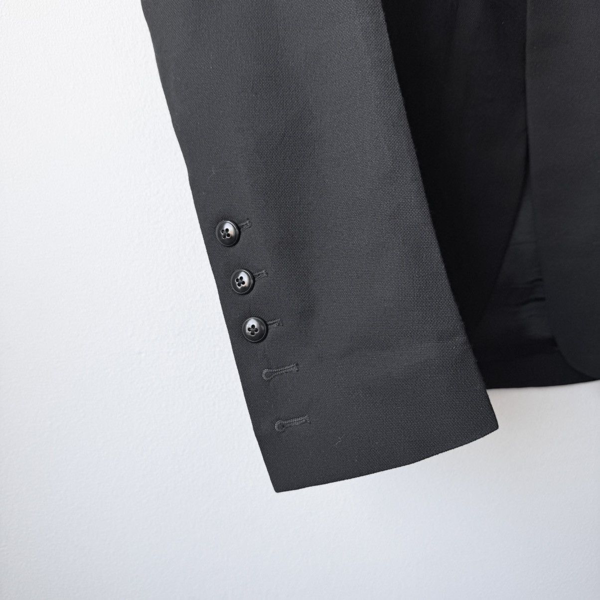 Rick Owens Rick Owens SS2015 Black Wool Silk Shawl Collar Blazer Jacket Size US M / EU 48-50 / 2 - 5 Thumbnail