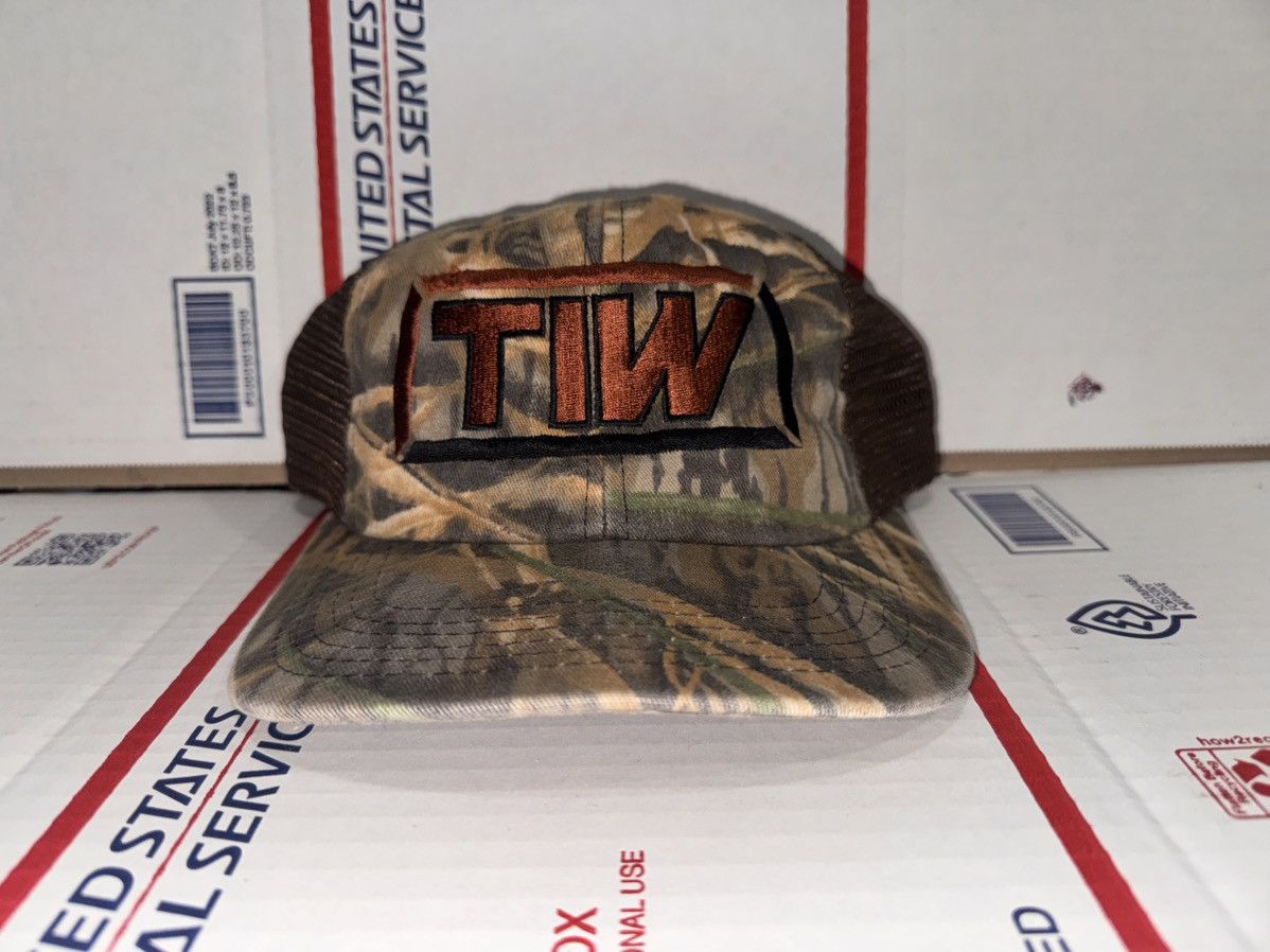 Other TIW corporation oil gas camo trucker hat cap vtg camouflage Size ONE SIZE - 1 Thumbnail