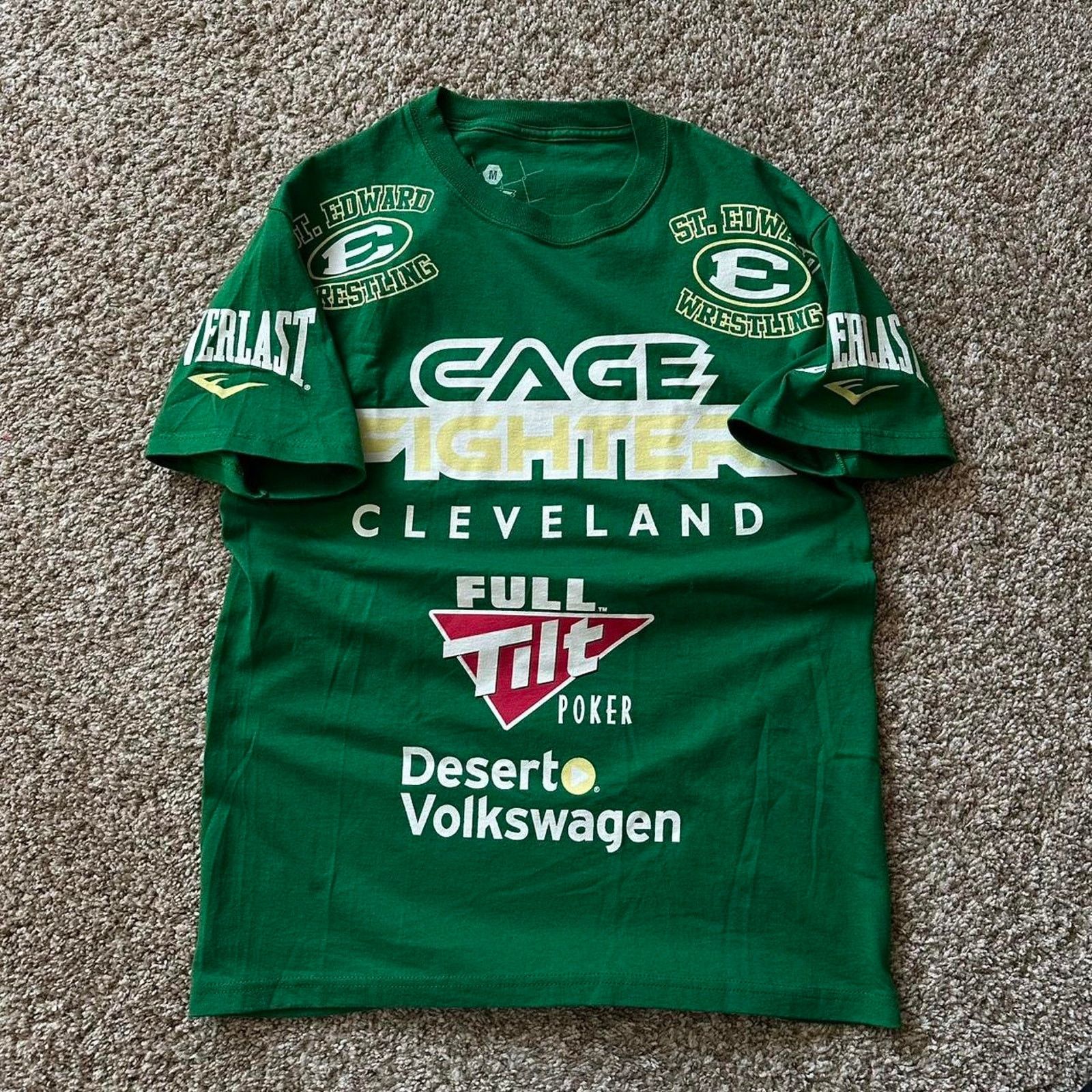 Vintage Cyber Grunge Gavin Maynard UFC MMA Elite Graphic Tee Shirt Size US M / EU 48-50 / 2 - 8 Thumbnail