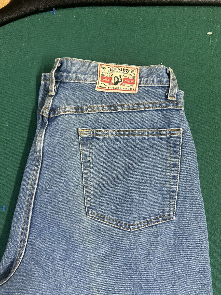 Other Vintage Rockies High-Rise Denim Jeans USA Made ( 17 Long) Size 33" - 4 Thumbnail