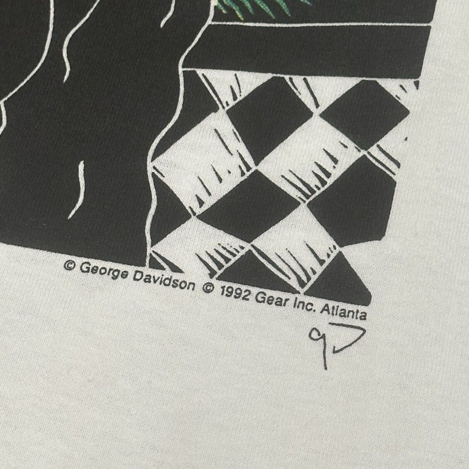 Fruit Of The Loom Vintage 90s Muddy Waters Hoochie Coochie Man Graphic T Shirt Size US XL / EU 56 / 4 - 3 Thumbnail