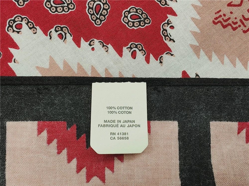 RRL Ralph Lauren PRINT BANDANNA Size ONE SIZE - 15 Thumbnail