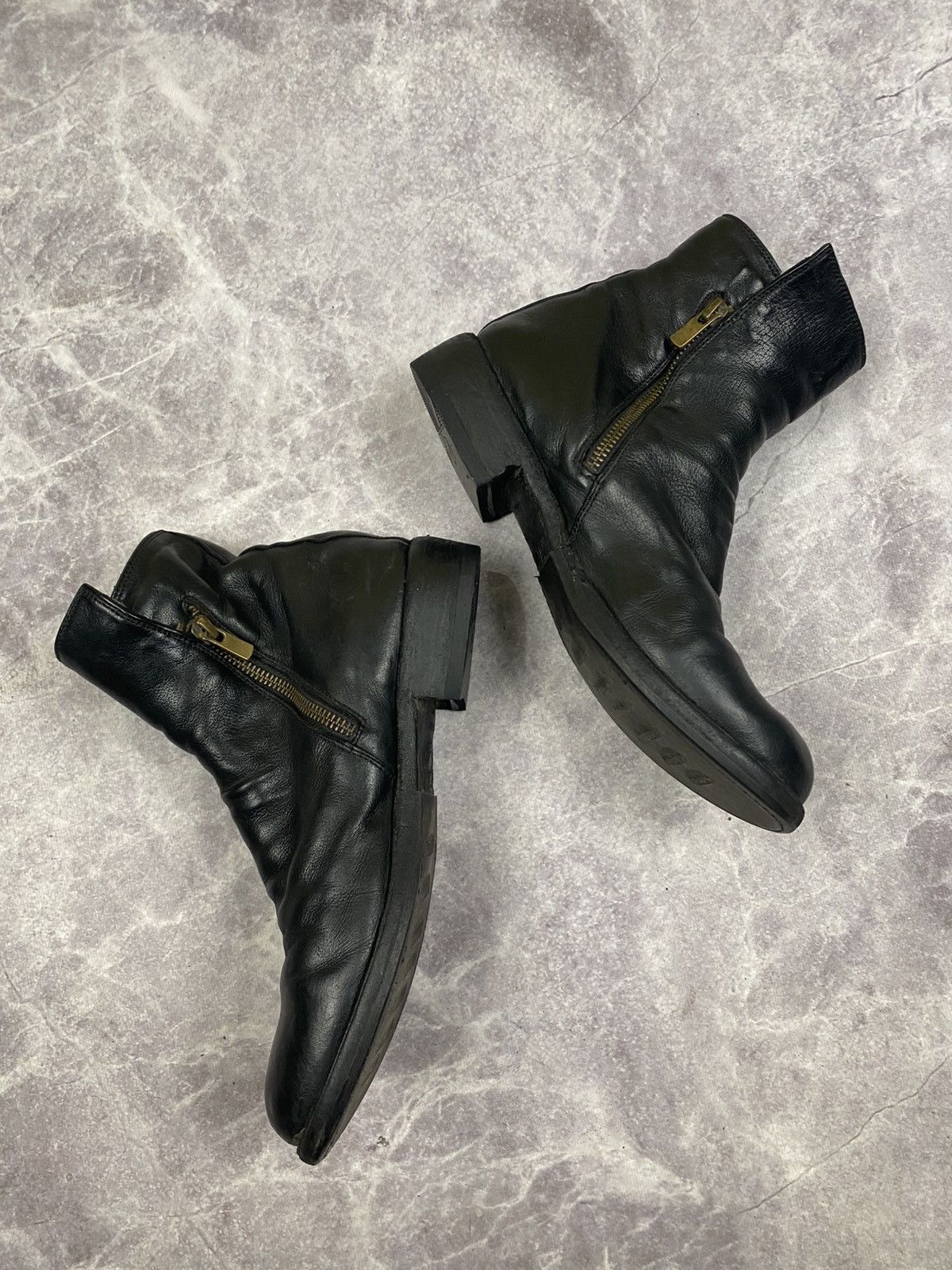 Officine Creative Officine Creative Avantgarde Black Insulated Leather Boots Size US 7 / IT 37 - 6 Thumbnail