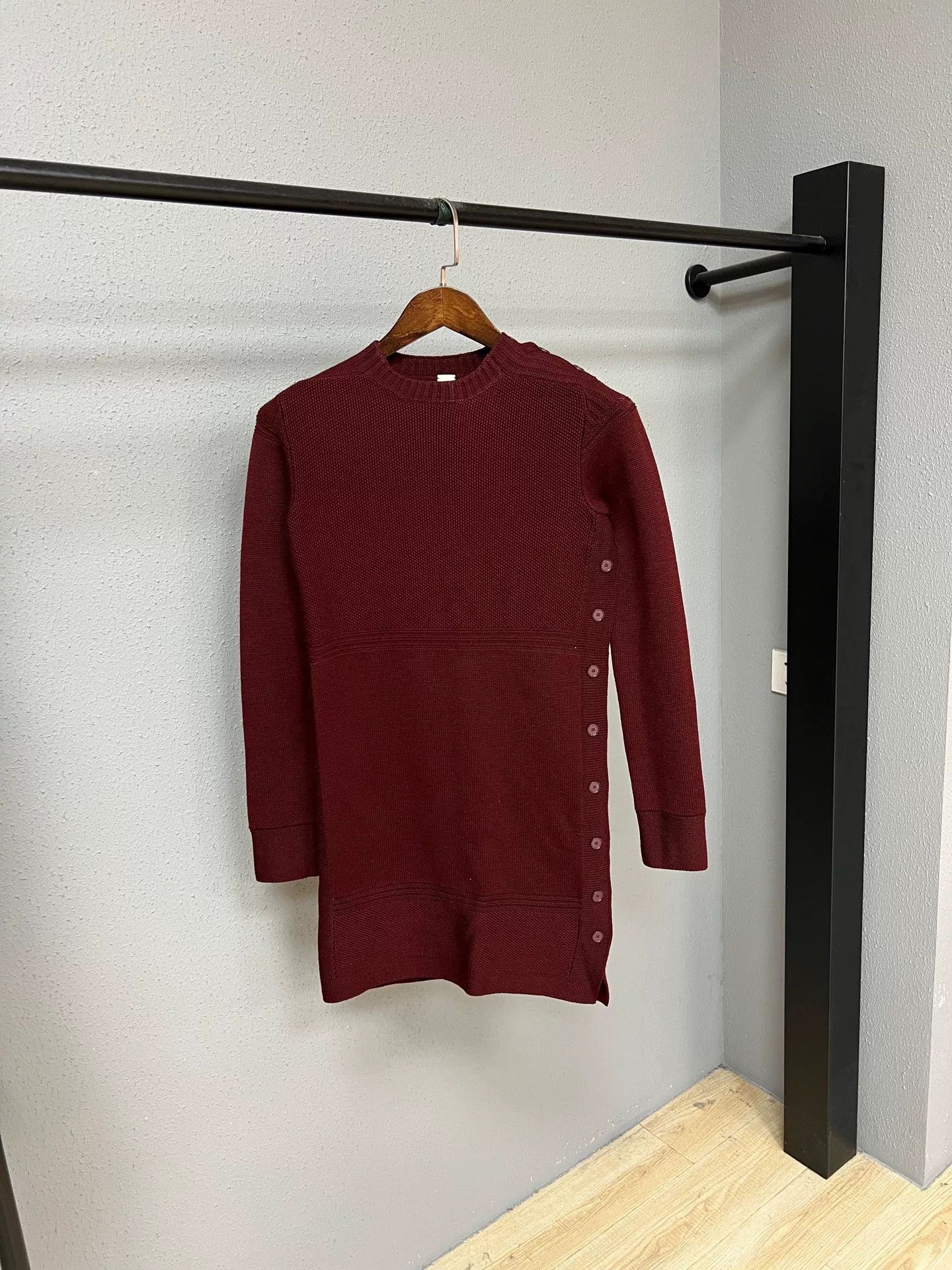 Hermes red knitted dress from Hermes Size S / US 4 / IT 40 - 1 Thumbnail