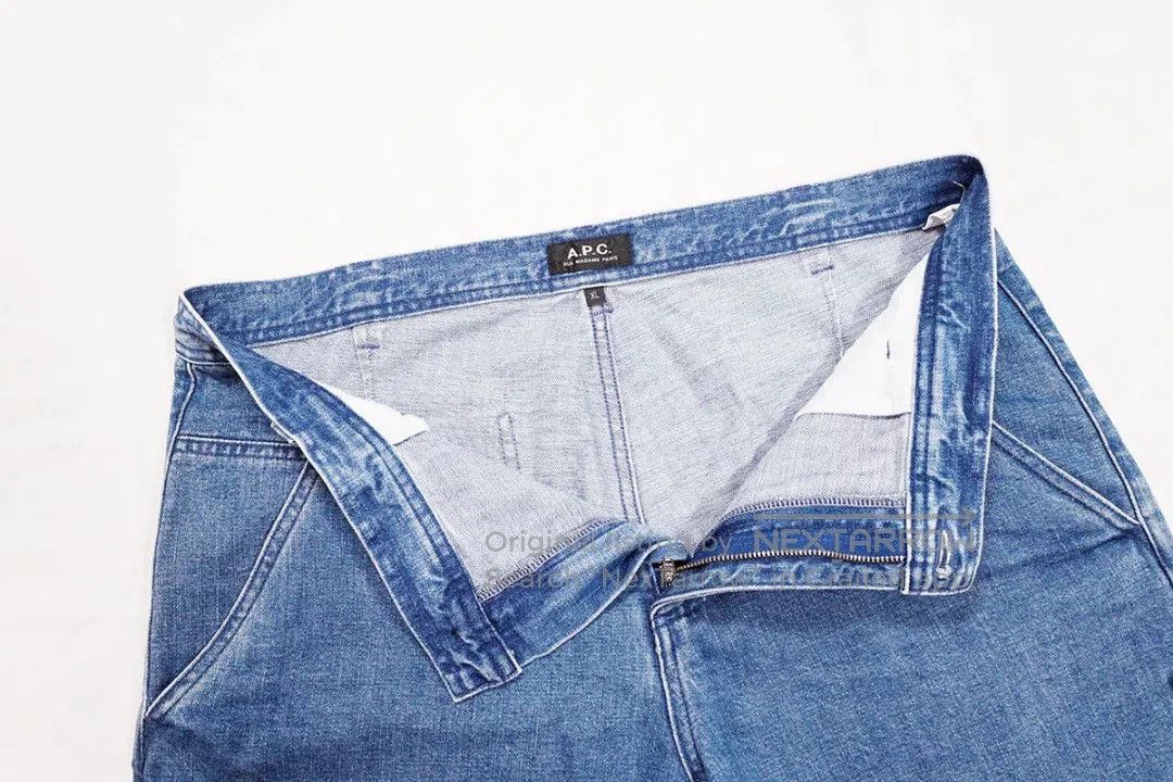 A.P.C. A.P.C. Indigo Alejandro Shorts. Size US 30 / EU 46 - 4 Thumbnail